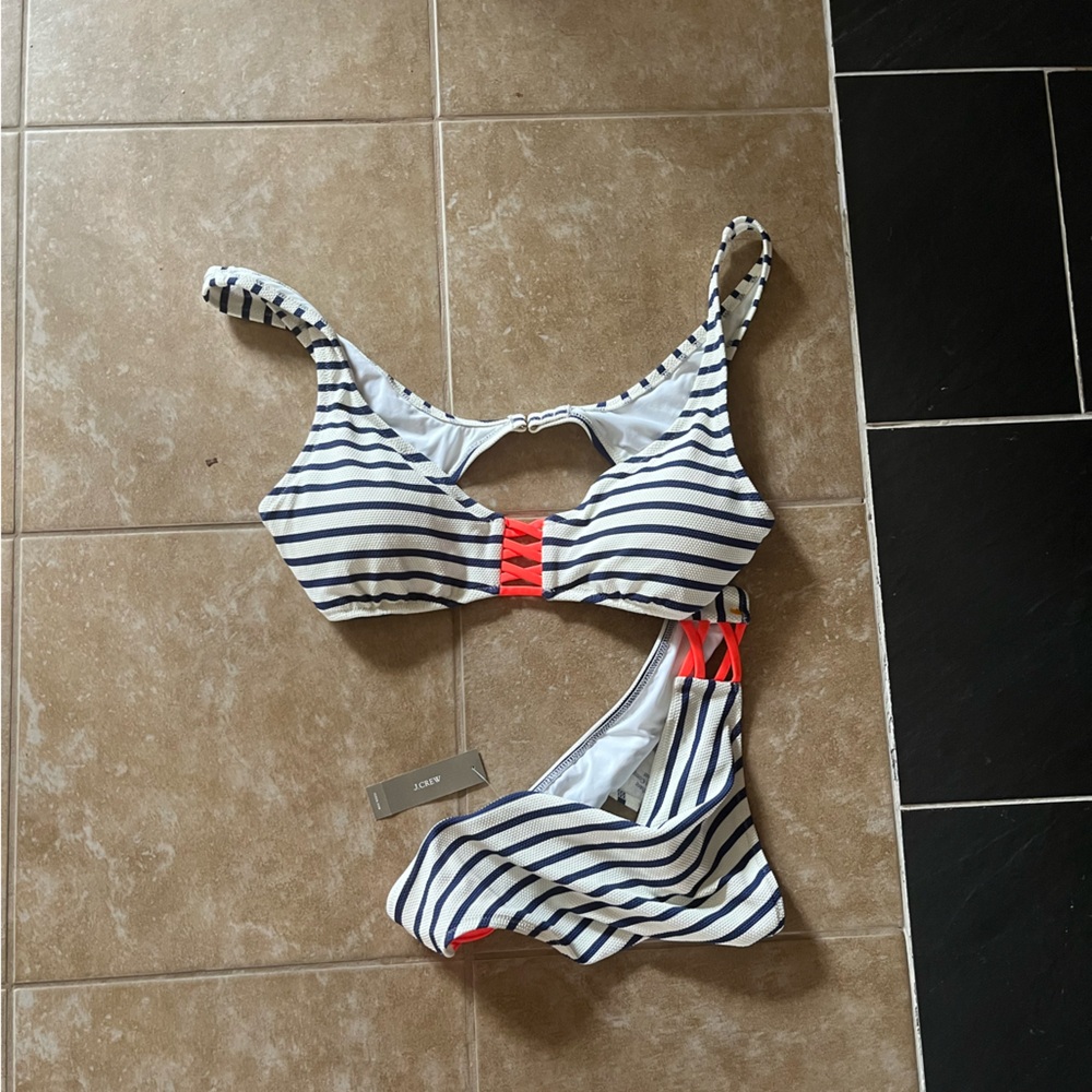 NWT J.Crew bathing suit L